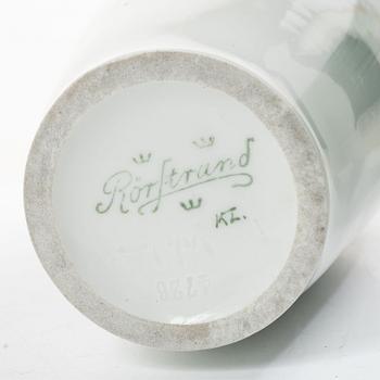 Karl Lindström, & Waldemar Lindström, an Art Nouveau porcelain vase, Rörstrand.