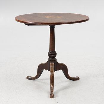 A tilt top table, 19th centiury.