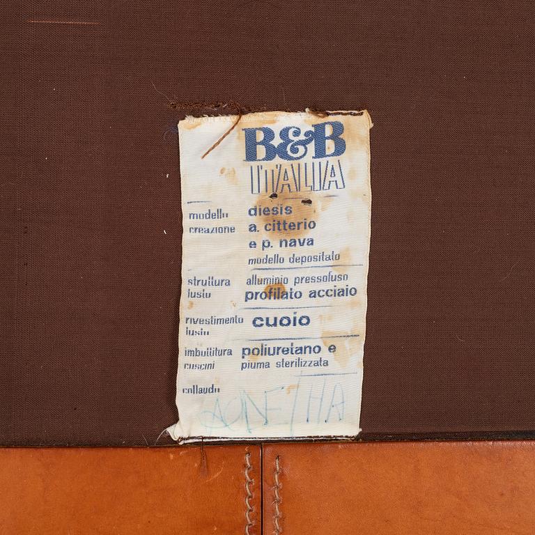 A 'Diesis' sofa by Antonio Citterio for B&B Italia, late 20th century.