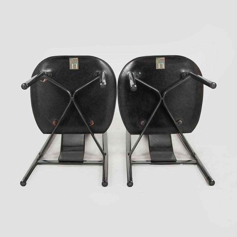 Achille Castiglioni, four 'Irma' chairs, Zanotta, Italy.