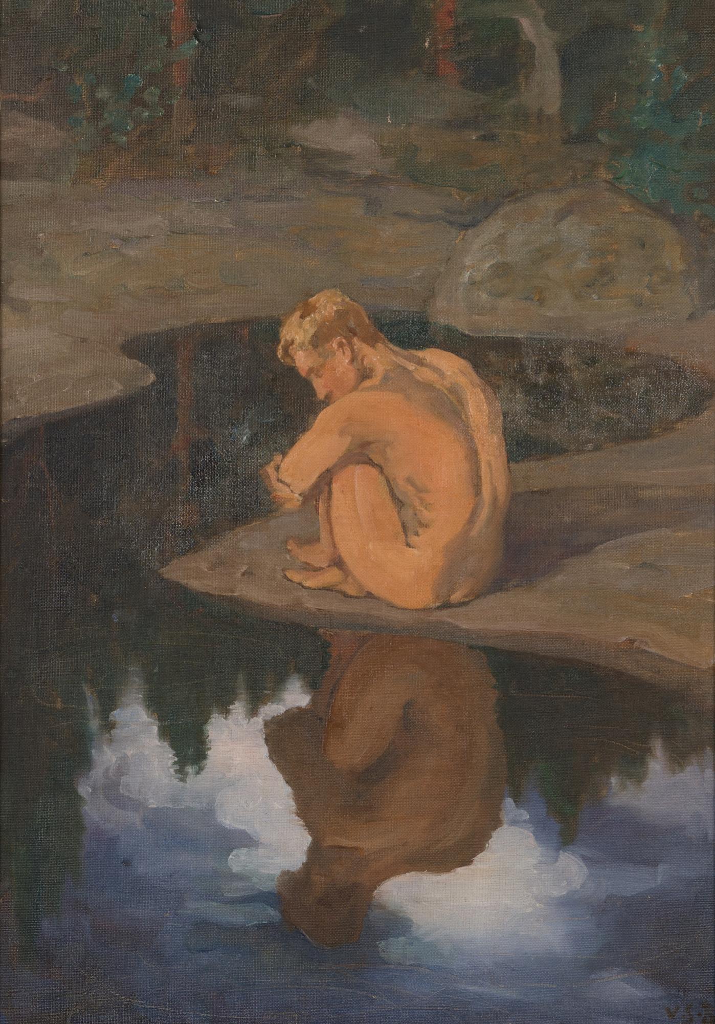 Venny Soldan-Brofeldt, Ynglingen vid dammen.
