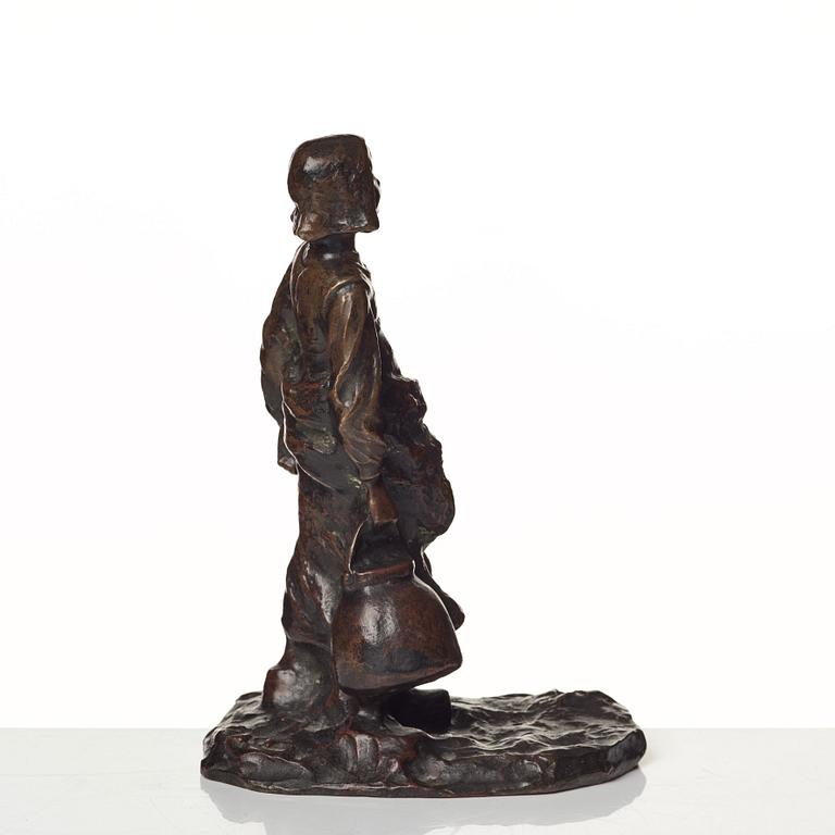 Ruth Milles, sculpture. Signed. Bronze. Height 29 cm.