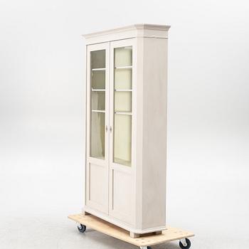 A book cabinet, circa 1900.