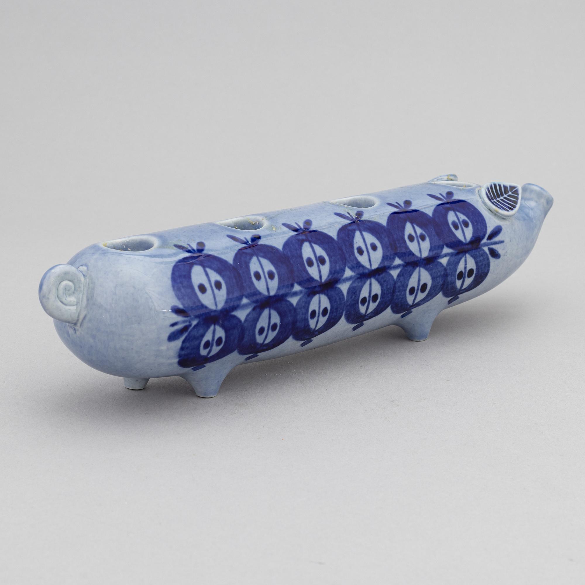 Lisa Larson, adventsljusstake, stengods, Gustavsberg.