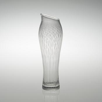 TAPIO WIRKKALA, VAS, glas, "Fölfot" 3215, signerad Tapio Wirkkala Iittala.