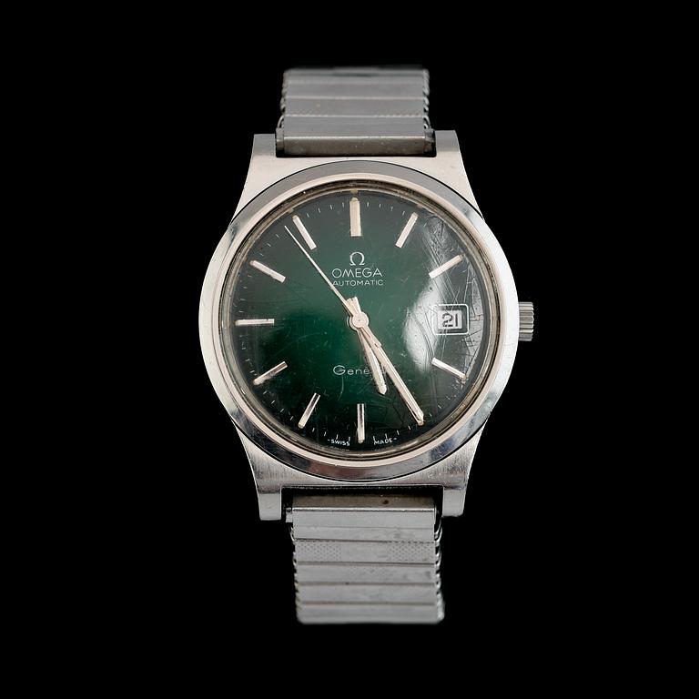 ARMBANDSUR, stål, Omega Automatic, 1900-talets mitt.