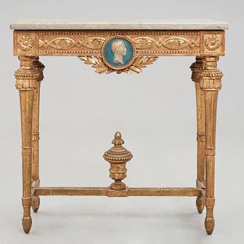 KONSOLBORD, stockholmsarbete, 1700-talets slut, gustavianskt.