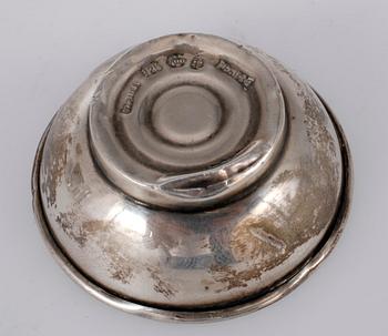 PARTI SILVER, 11 delar, främst Sverige och England, bl.a J Gloster Ltd, Birmingham, 1933. 
Vikt ca 244 gram.