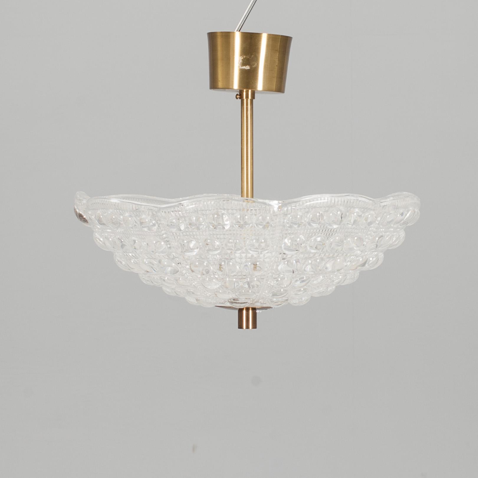 TAKPLAFOND, Carl Fagerlund, Orrefors, 1900-talets andra hälft.