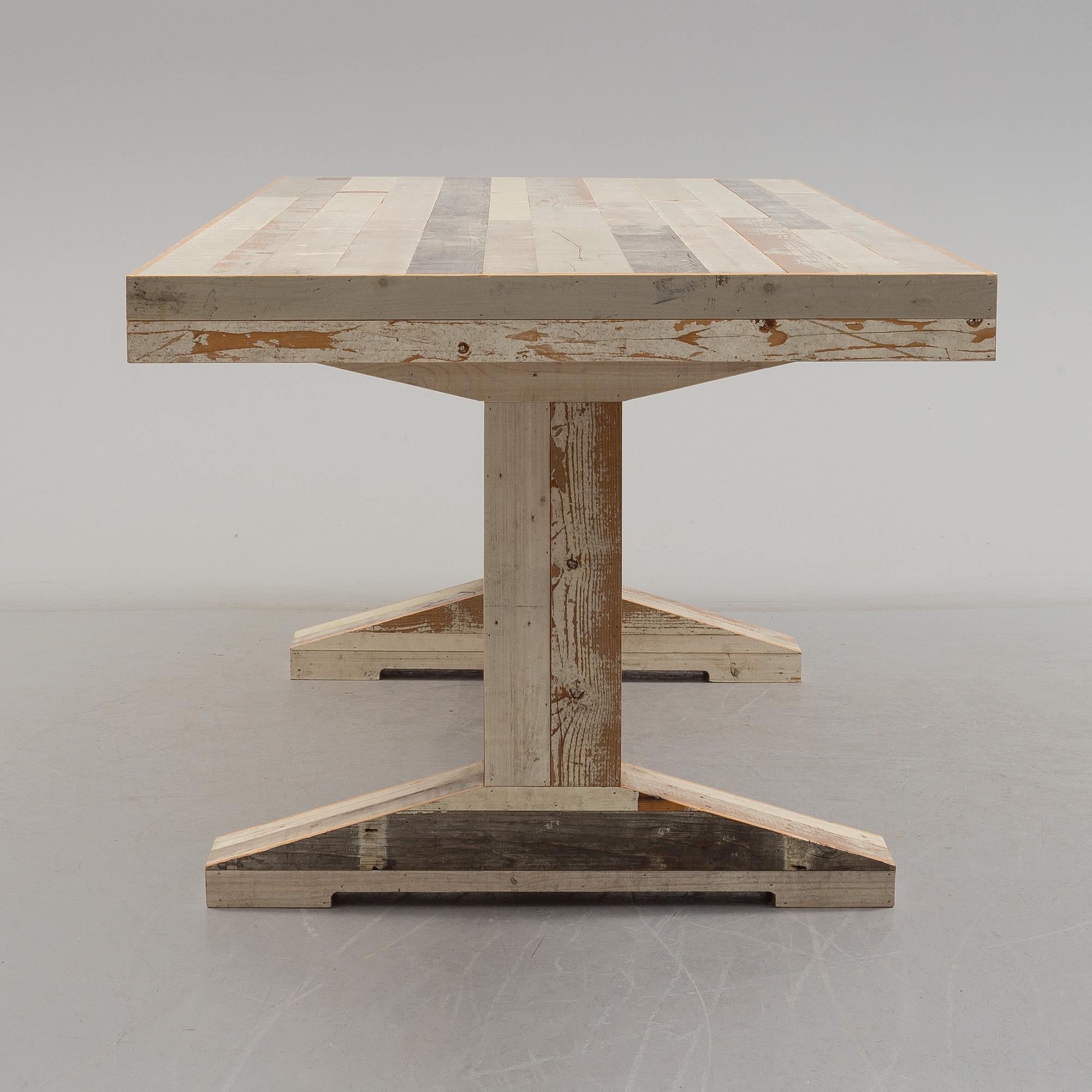PIET HEIN EEK, "Canteen Scrapwood Table", Holland, 2000-tal.
