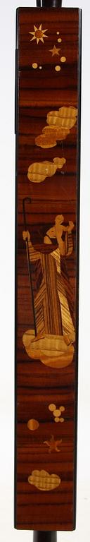 GOLVLAMPA, 1930-tal. Trol Mjölby intarsia.