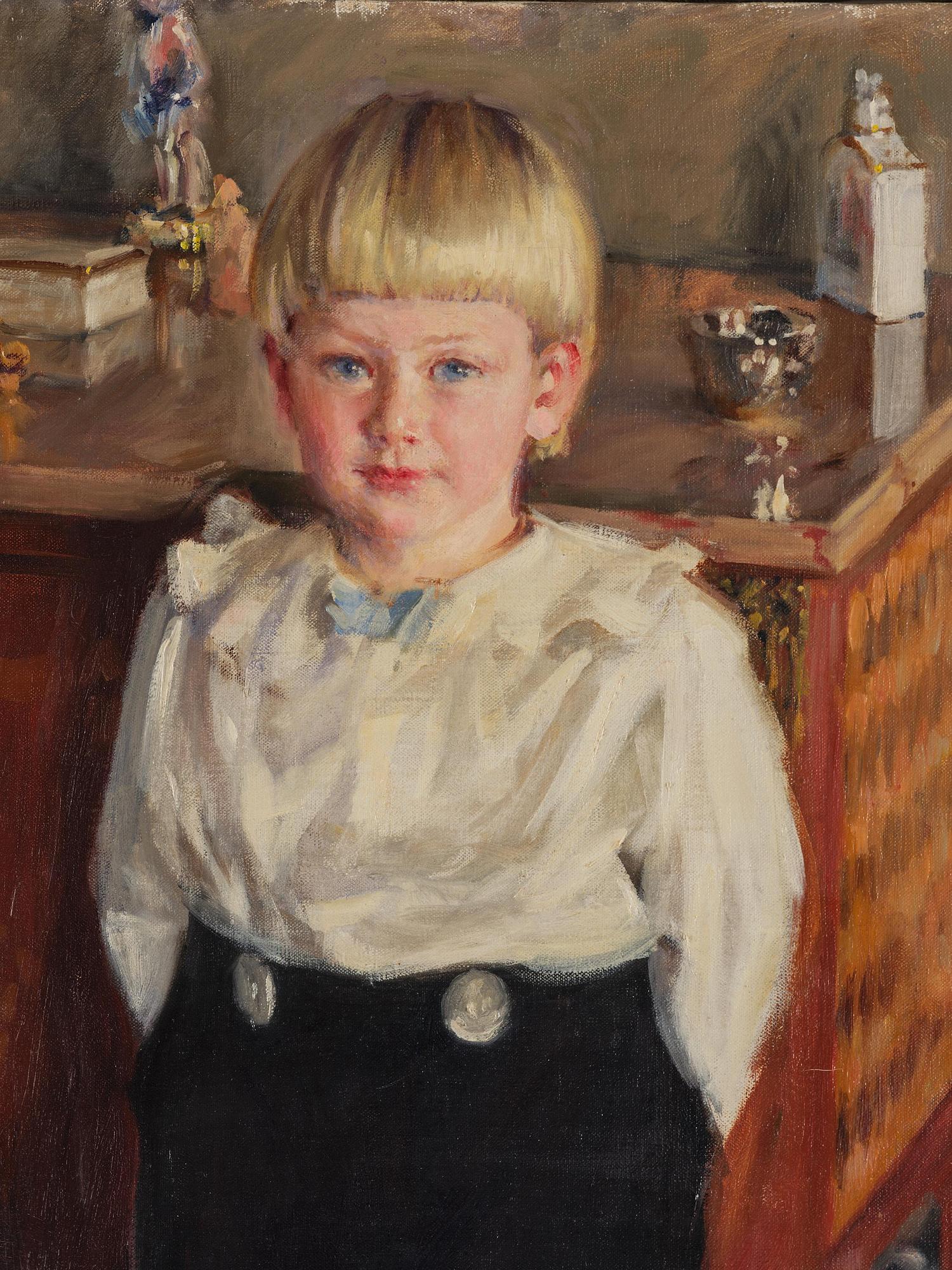 Louis Sparre, Nuori poika.