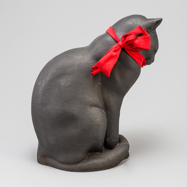 ANDERS JÖNSSON, "Jönssons katt", skulptur gjutjärn, saluförd av Firma Svenskt Tenn.