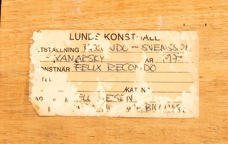 Felix Recondo, "Reclining Couple".