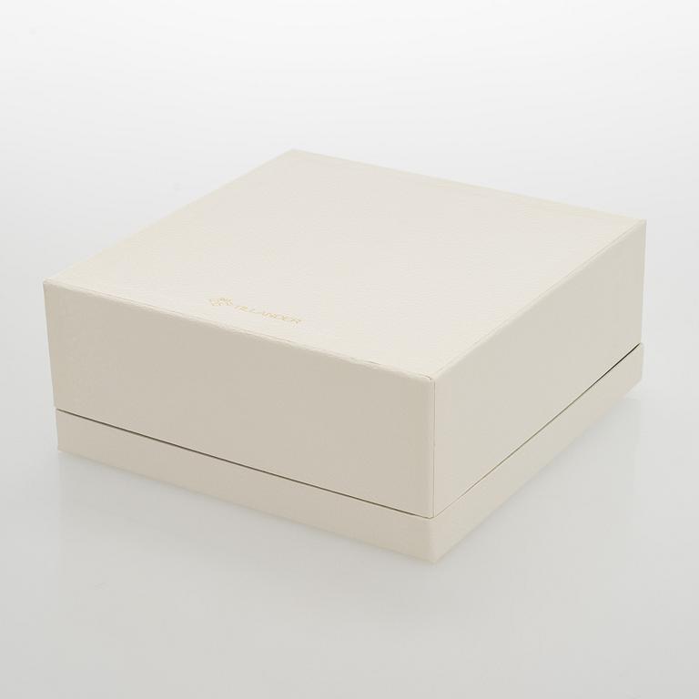 A sterling silver and enamel bowl, maker's mark of A. Tillander, Turku 2005.