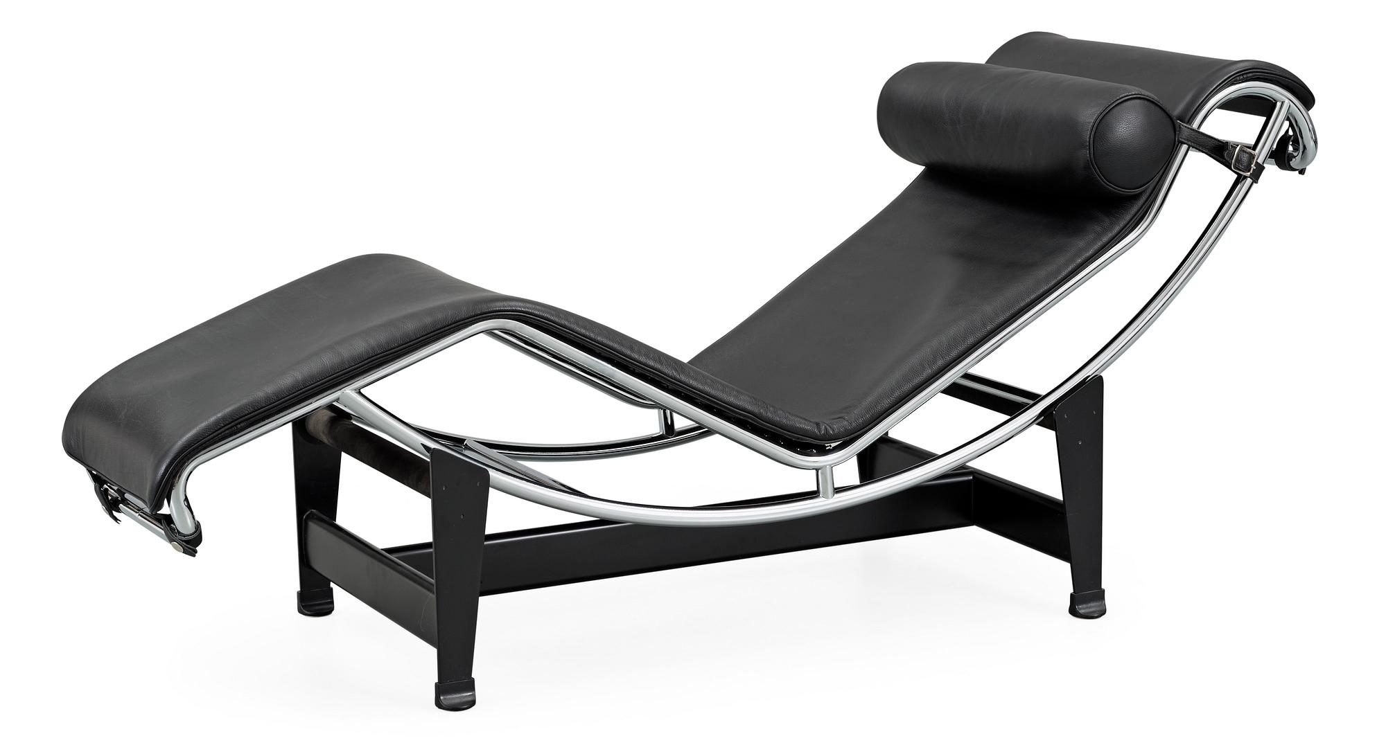 LE CORBUSIER, vilstol, "LC 4", Cassina, Italien.