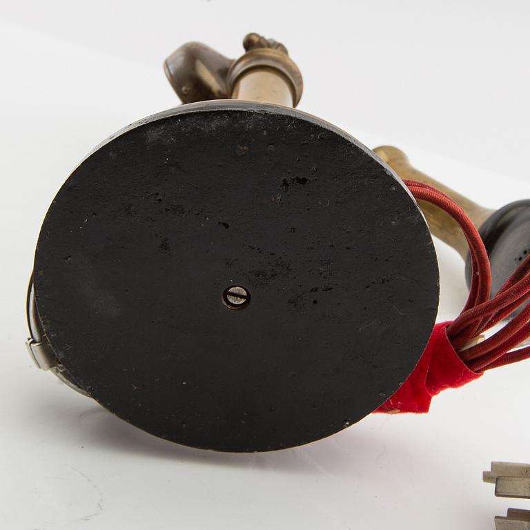 Table telephone Mc Berty & co "Candlestick" early 20th century.