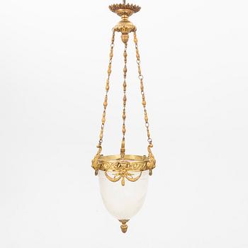 Chandelier/ceiling lamp Louis XVI style 20th century.