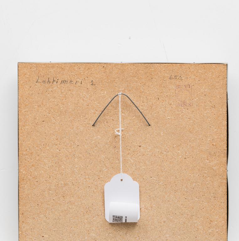 RAUHA EKLUND, relief, metal, signed and dated -79.