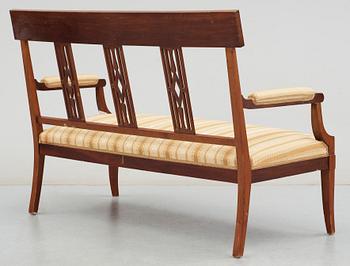 SALONGSGRUPP, 6 delar, empire-stil, 1900-talets början.