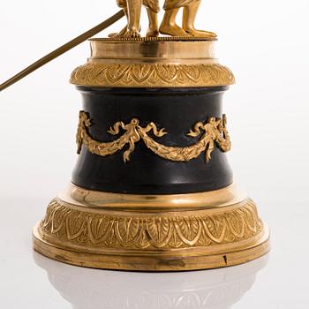 BORDSLAMPA, empire, Ryssland 1800-talets första hälft.