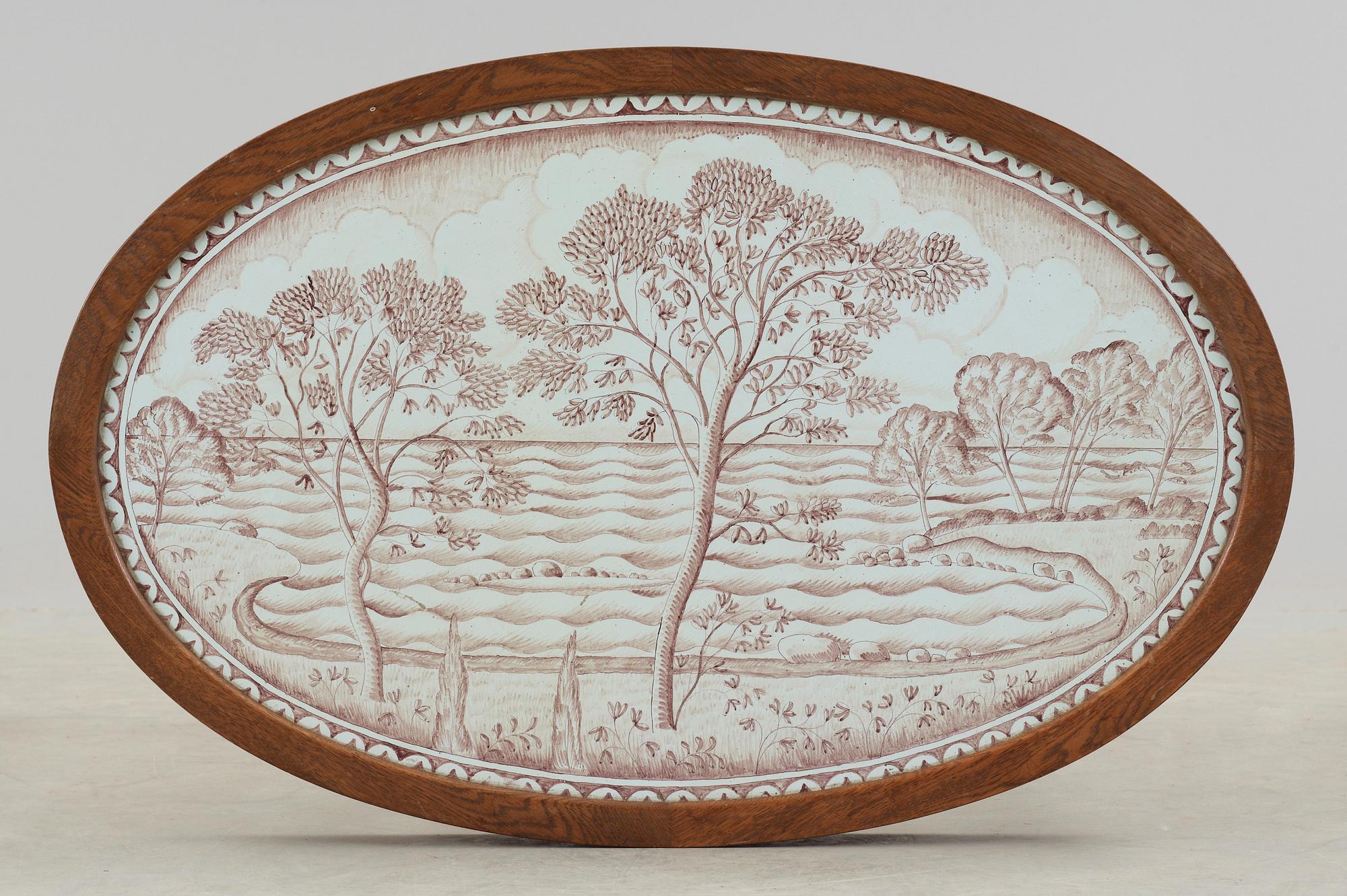 BRICKBORD, Barockstil, Nordiska kompaniet, 1900-talets första hälft.