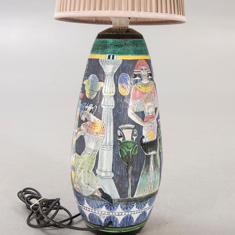 Marian Zawadzki, floor lamp, Tilgmans Keramik, signed and dated 1957.