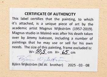 Magnus Wijkström, "Öar i strömmen".