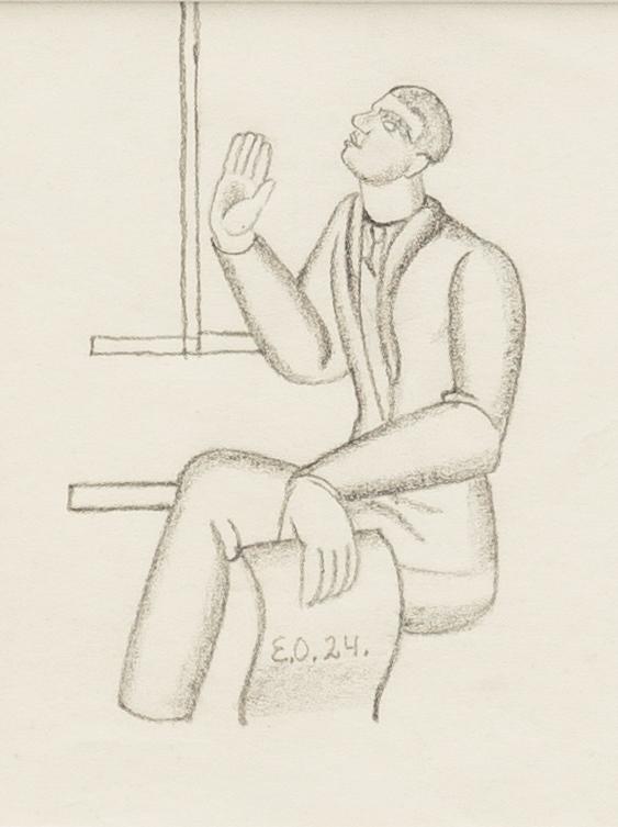 Erik Olson, Self-portrait.