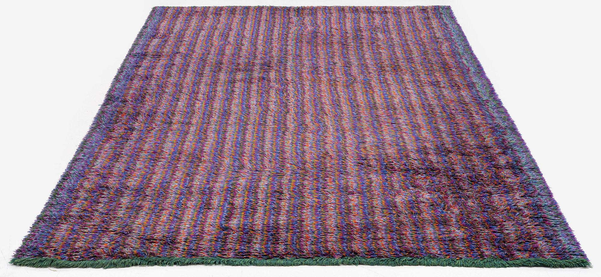 Agda Österberg, a 'Composition 334' criterionrya (AVA-rya) pile carpet, c. 375 x 232 cm.