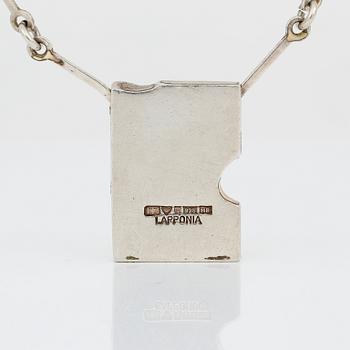 HALSSMYCKE, sterling silver, Lapponia, Finland, 1984-5. Vikt ca 11,97 g.