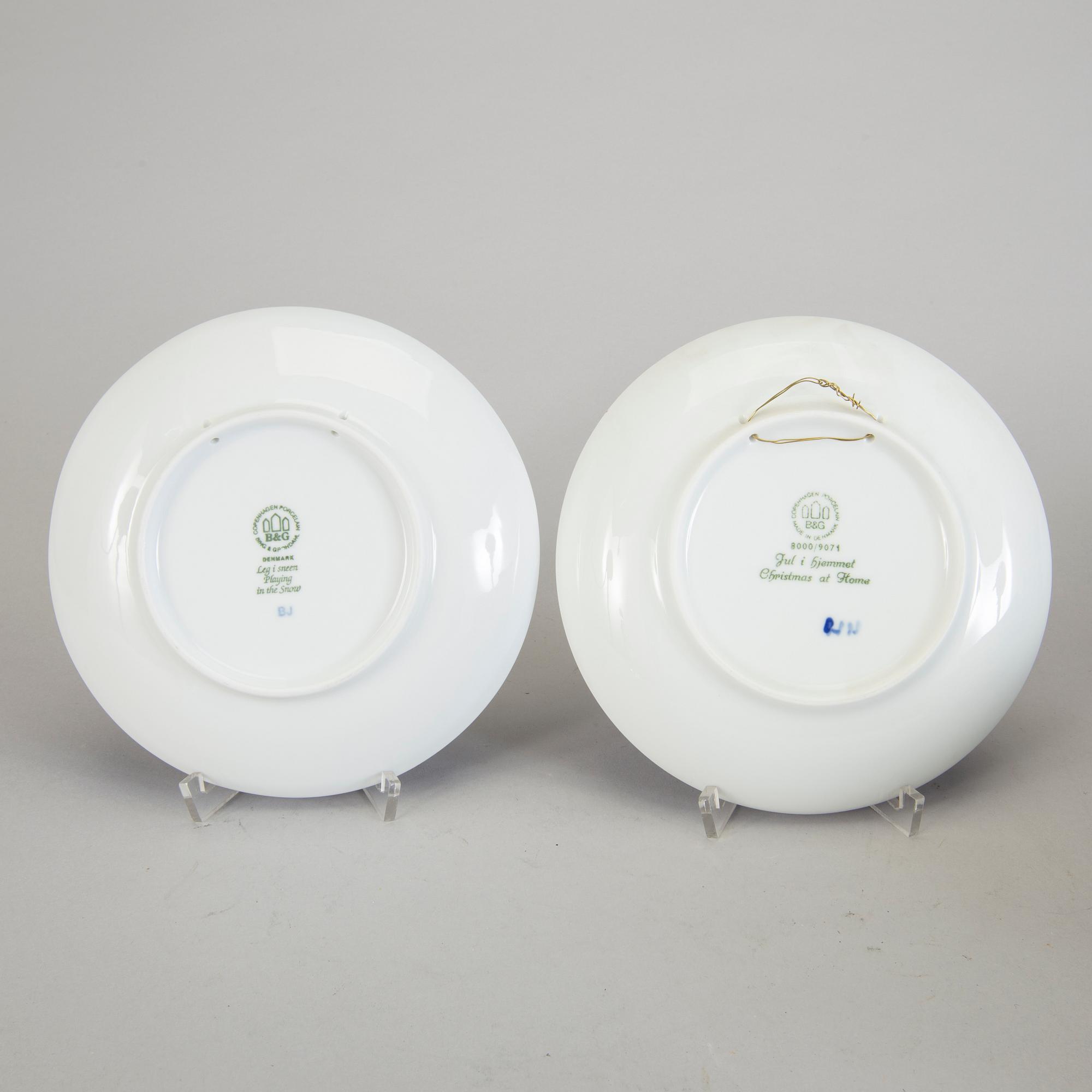 JULTALLRIKAR, 35 st, porslin, Bing Gröndahl samt Royal Copenhagen, Danmark.