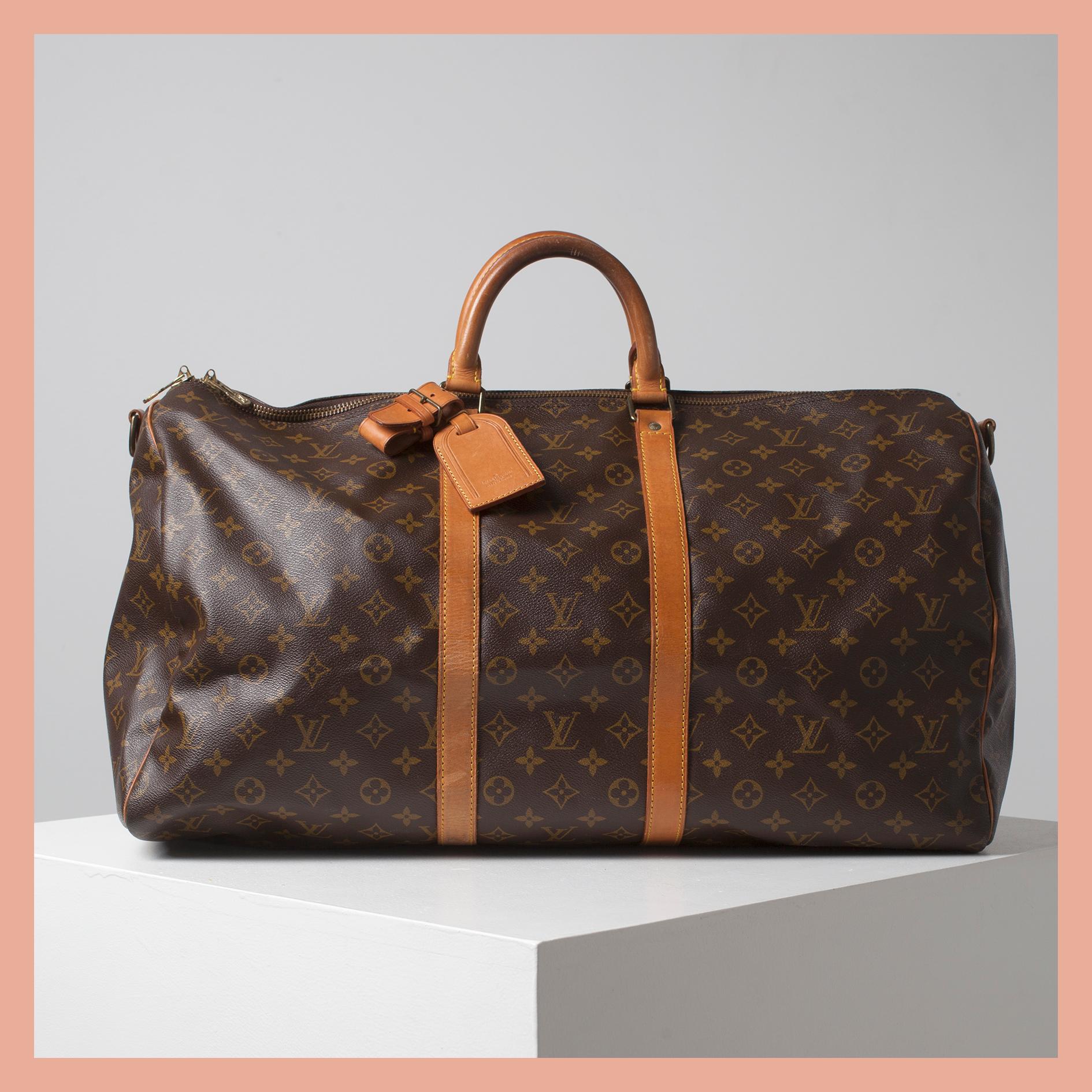 VÄSKA, "Bandouliére keepall 55", Louis Vuitton, 1989.