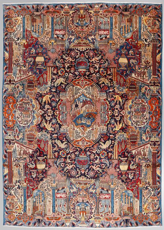 MATTA, Kashmar, figural, 1900-talets senare del, ca 398x283 cm.