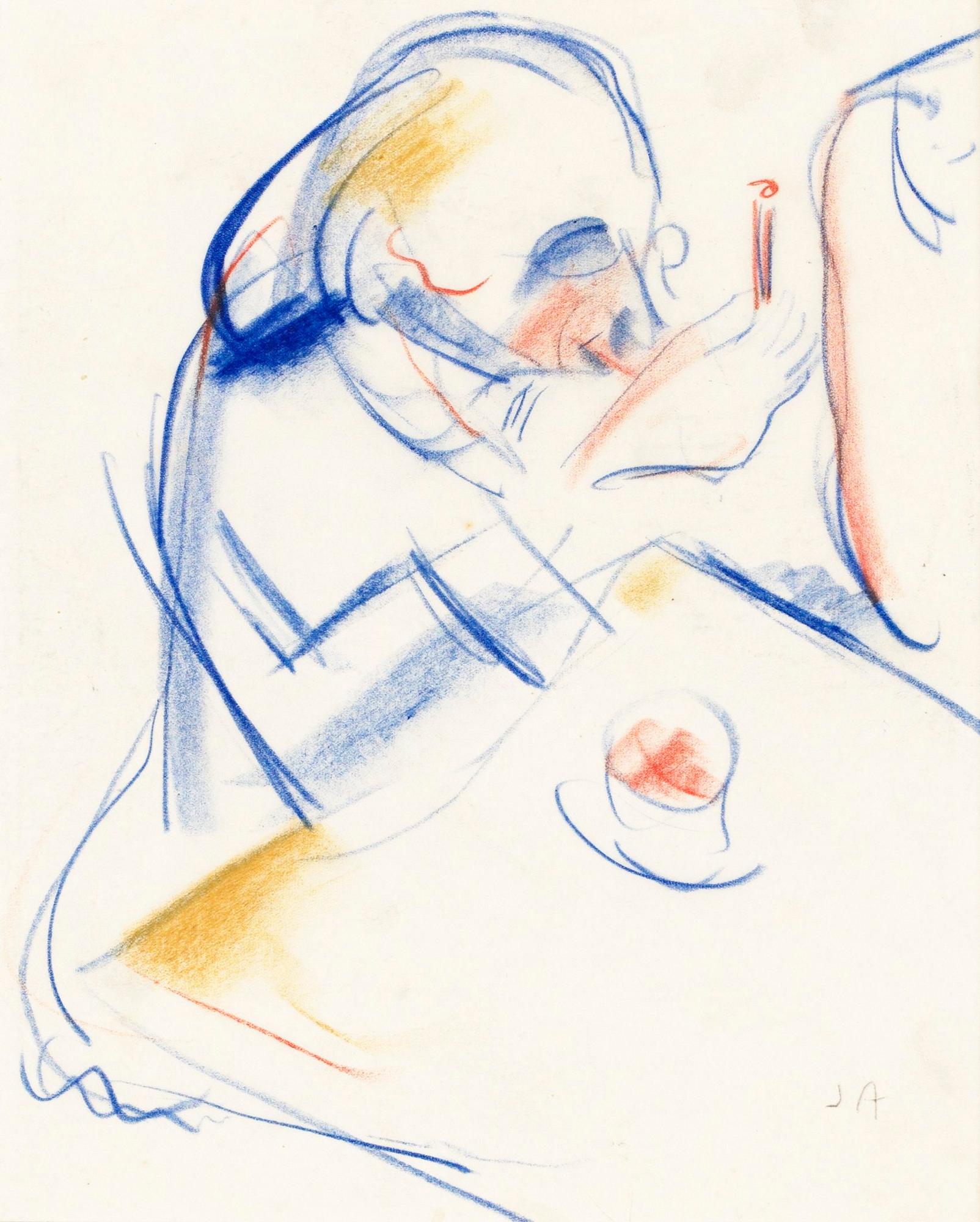 John Jon-And, Porträtt av Herwarth Walden.