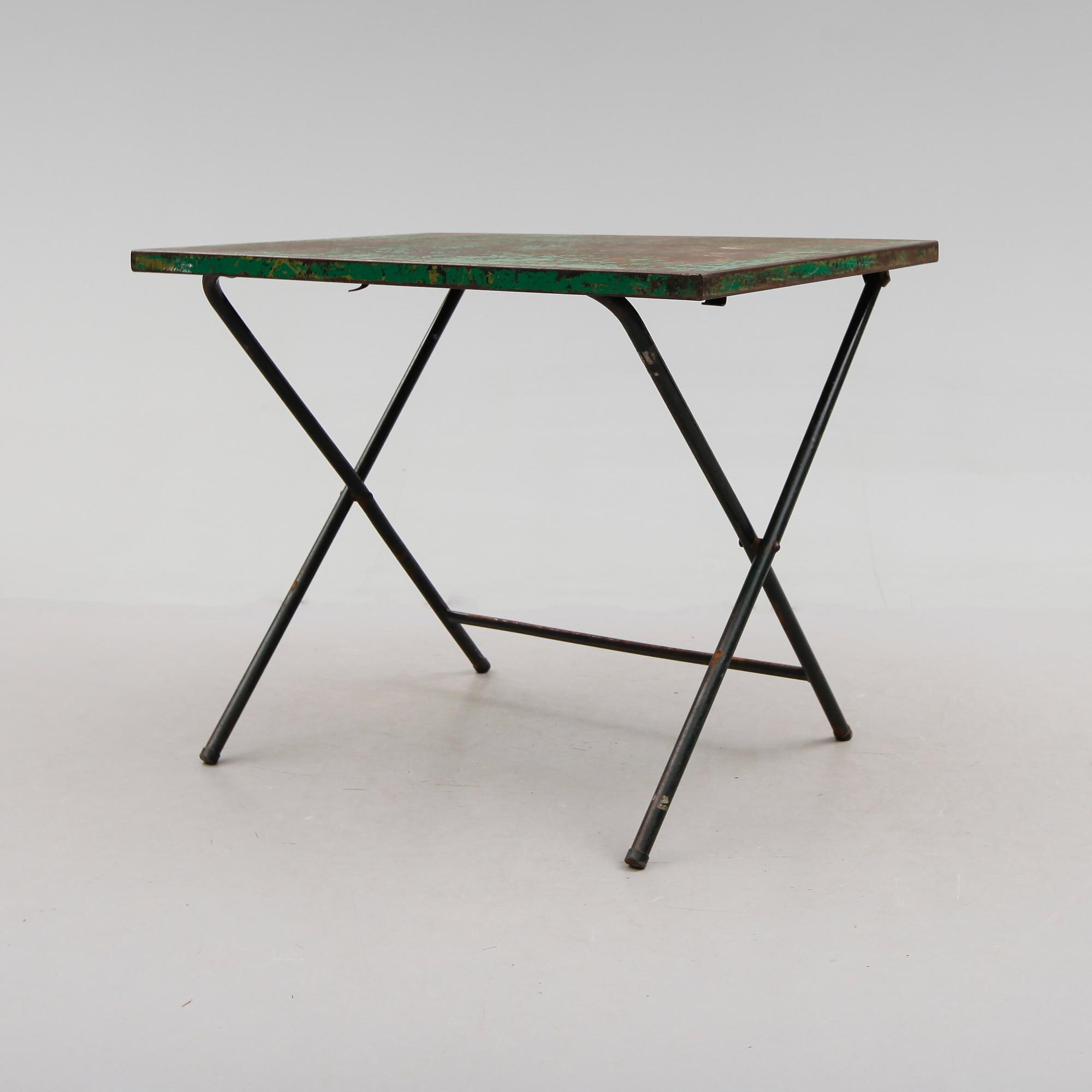 TRÄDGÅRDBORD, 1900-talets mitt.