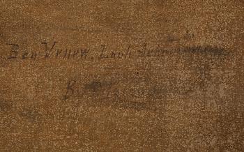 OKÄND KONSTNÄR, olja på duk, otydligt signerad och daterad 1888.