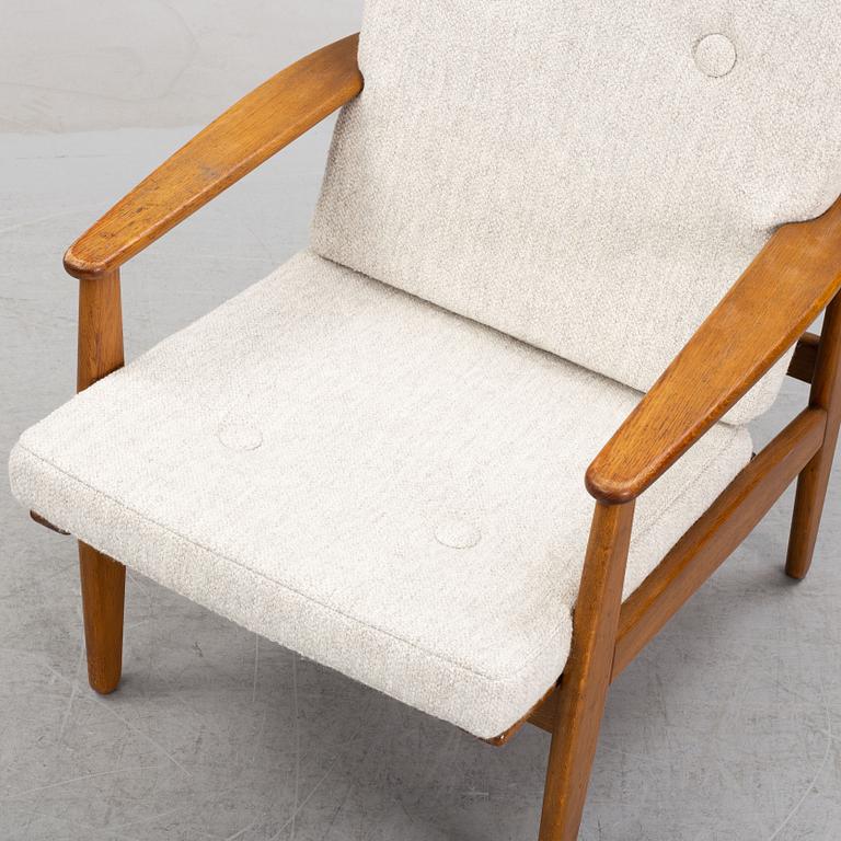 An oak easy chair, Gemla, Diö, 1950's.