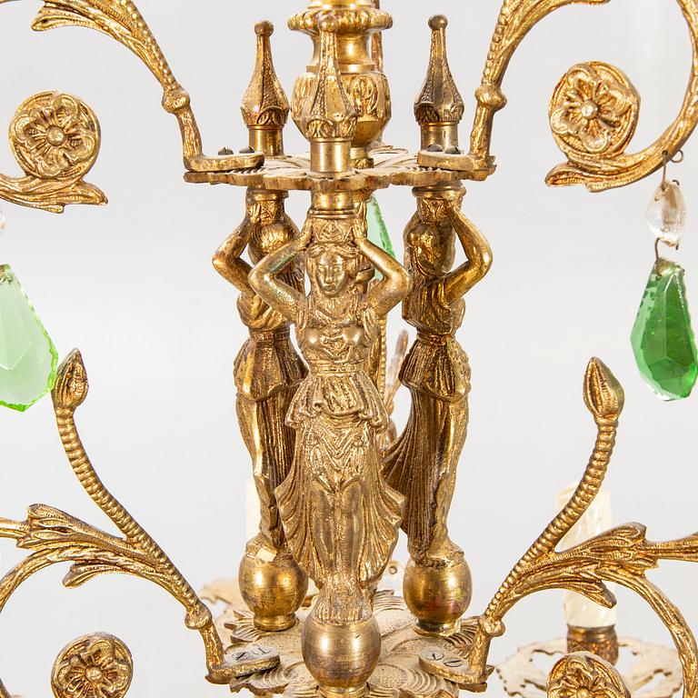 A chandelier second half of the 20th century.
