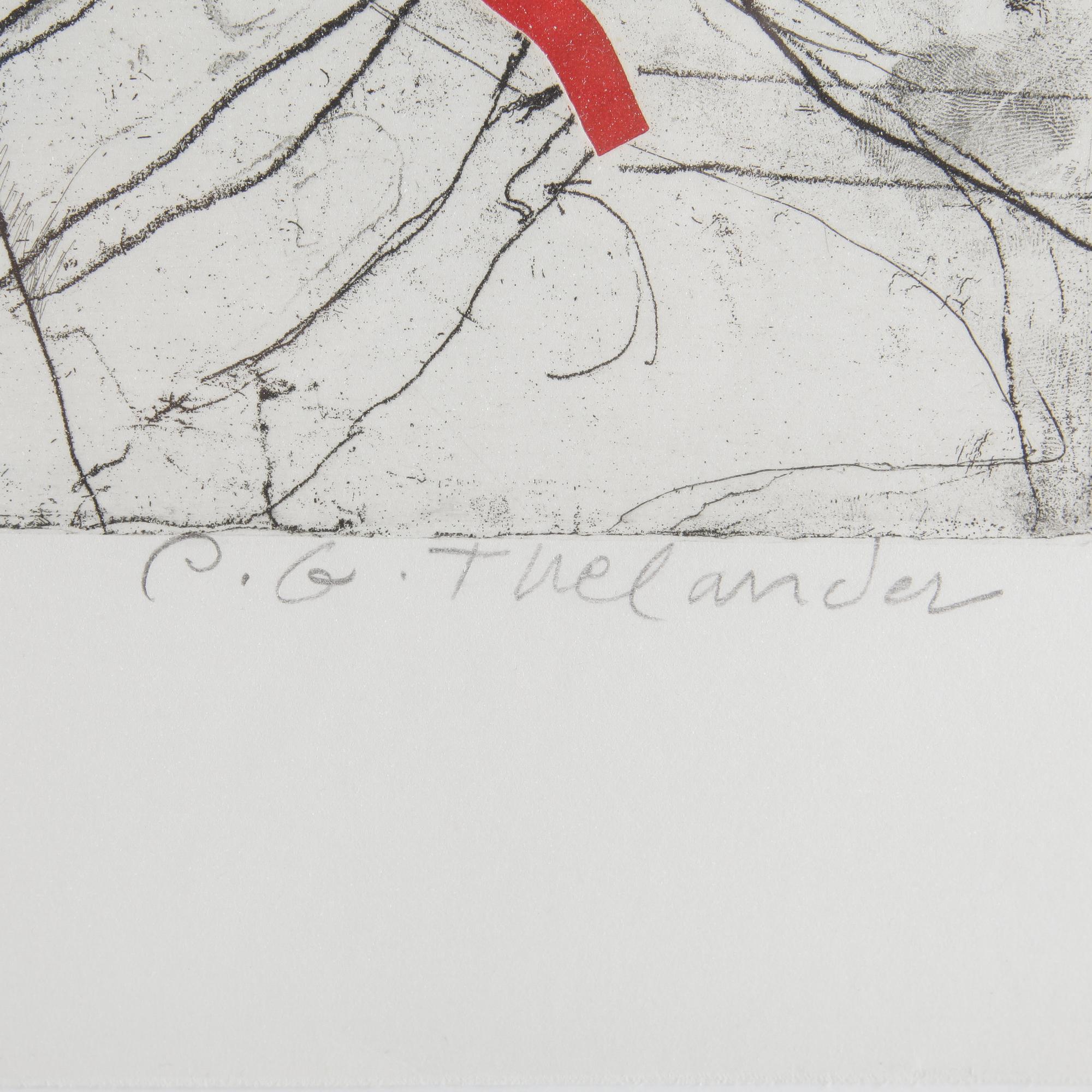 PÄR GUNNAR THELANDER,  2st, etsningar, sigenrade och numrerade 47/50 samt 8/27.