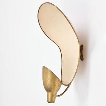 Carl-Axel Acking, a wall lamp model "5017", Bröderna Malmströms Metallvarufabrik, Malmö, 1940s.