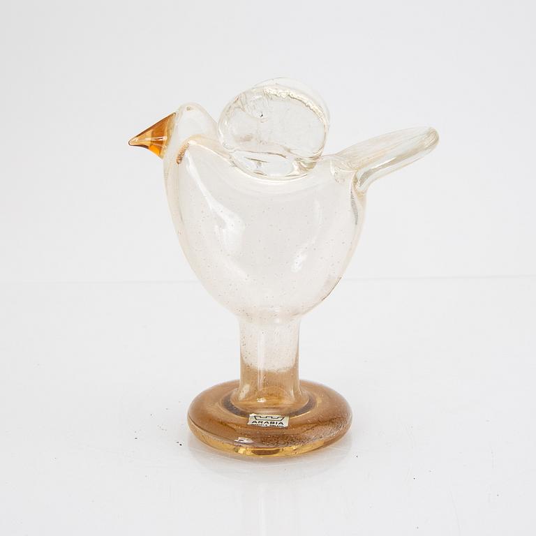 Oiva Toikka, a signed glass bird from Notsjö.