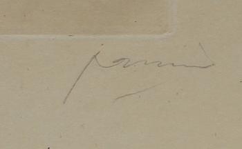 JULES PASCIN, etsningar, 2 st, sign.