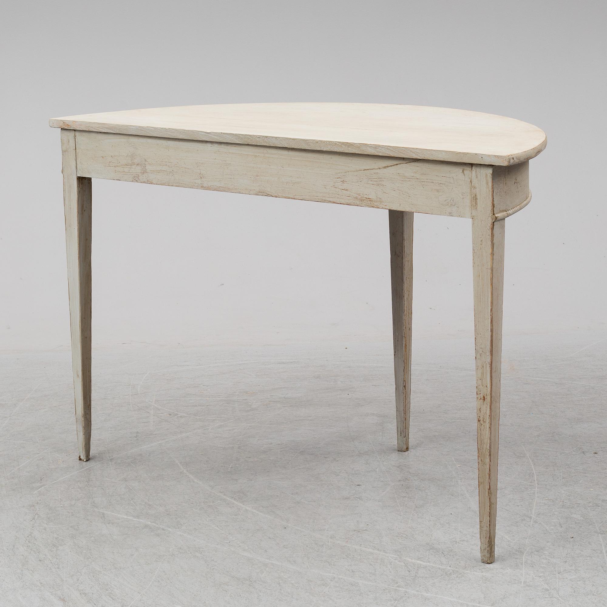 A mid 19th Century wall table.