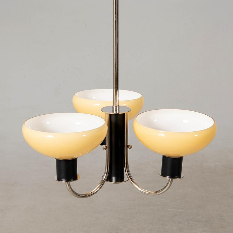 Erik Tidstrand, ceiling lamp, model "28890", Nordiska Kompaniet, 1930s-40s.