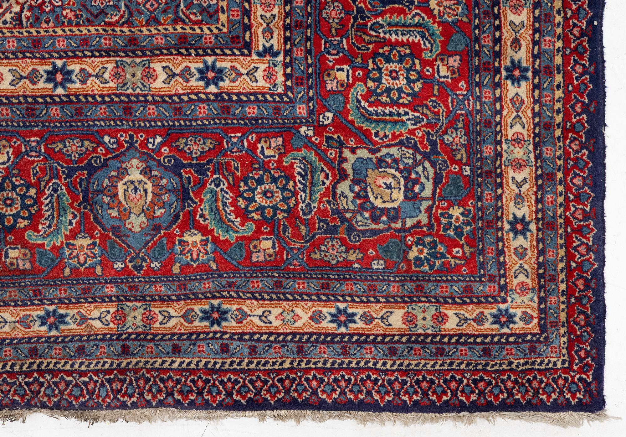 Carpet, oriental, approx. 405 x 305 cm.