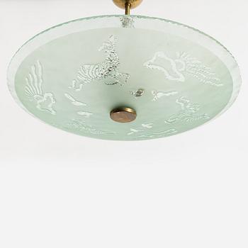 Ceiling lamp, Swedish Modern, 1930s/40s.