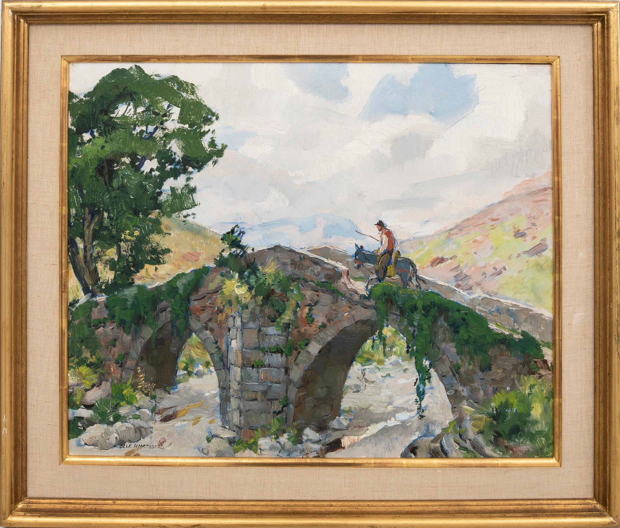 Olle Hjortzberg, oil on canvas, signed.