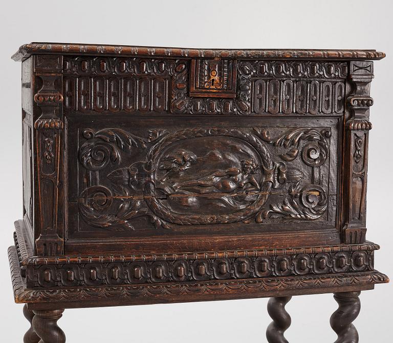 A Baroque style cabinet, 19th Century.