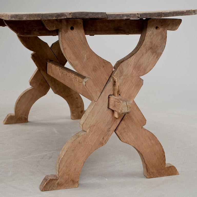 BOCKBORD, Dalarna, 1700/1800-tal.